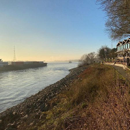 Wohnen Direkt An Der Rheinpromenade Mit Whirlpool Und Sauna Gotterswickerhamm Buitenkant foto