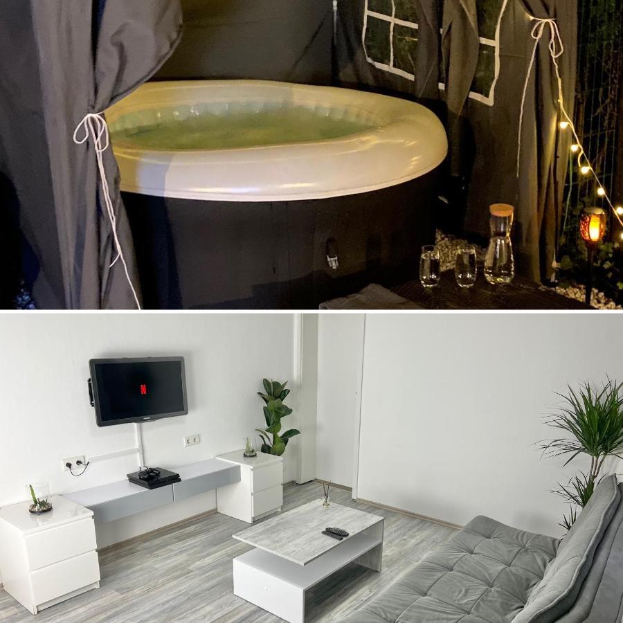 Wohnen Direkt An Der Rheinpromenade Mit Whirlpool Und Sauna Gotterswickerhamm Buitenkant foto